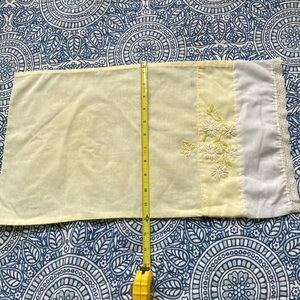 Vintage Hand Embroidered pillowcase
